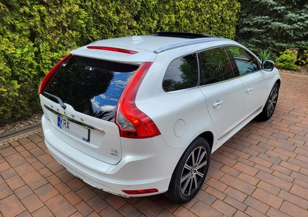 Volvo XC 60 cena 84500 przebieg: 140000, rok produkcji 2014 z Skawina małe 154